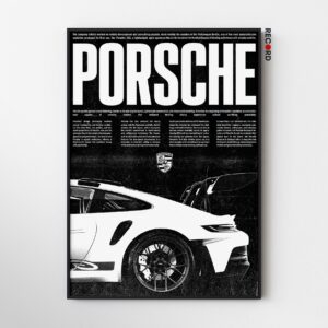 Porsche 'Cover' Poster
