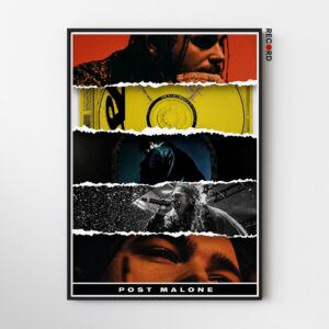 Post Malone 'Collage' Poster