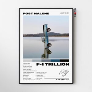 Post Malone 'F-1 Trillion' Album Poster