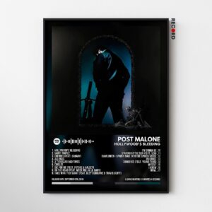 Post Malone 'Hollywood's Bleeding' Album Poster