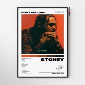Post Malone 'Stoney' Album Poster
