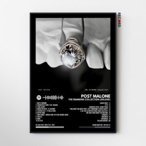 Post Malone 'The Diamond Collection' Album Poster