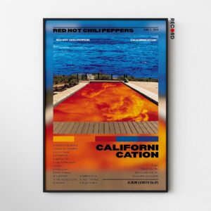 Red Hot Chili Peppers 'Californication' Album Poster