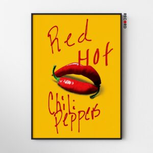 Red Hot Chili Peppers 'Lips' Poster