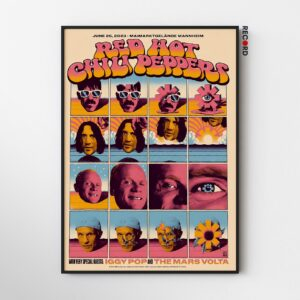 Red Hot Chili Peppers 'Tour Poster' Poster