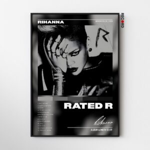 Rihanna 'Rated R' Album Poster