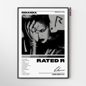 Rihanna 'Rated R' Album Poster