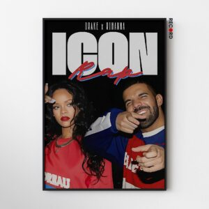 Rihanna x Drake 'Icon' Poster
