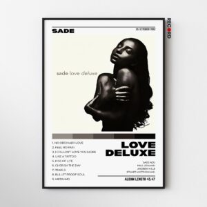 Sade 'Love Deluxe' Album Poster