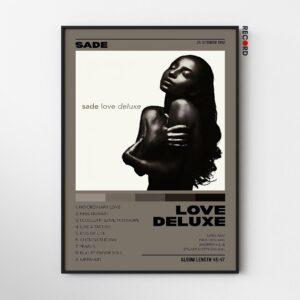 Sade 'Love Deluxe' Album Poster
