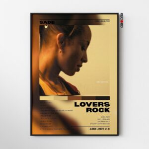 Sade 'Lovers Rock' Album Poster