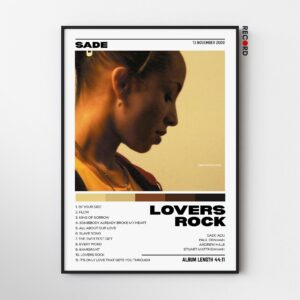 Sade 'Lovers Rock' Album Poster