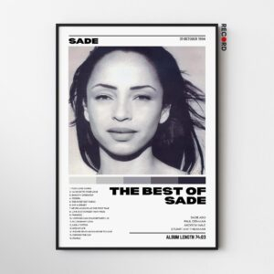 Sade 'The Best Of Sade' Album Poster