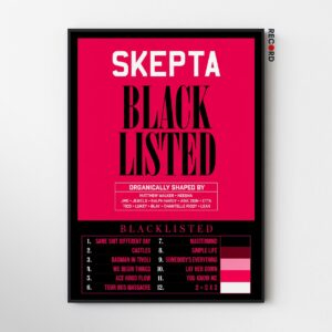 Skepta 'Blacklisted' Album Poster