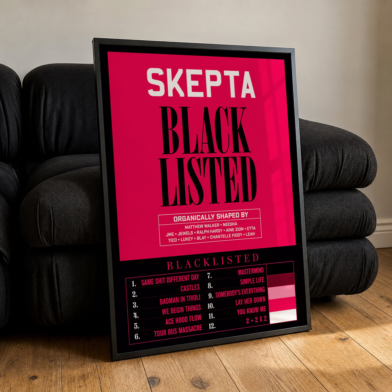 Skepta 'Blacklisted' Album Poster - Image 2