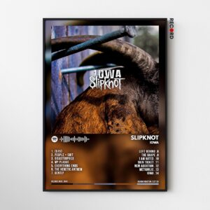 Slipknot 'Iowa' Album Poster