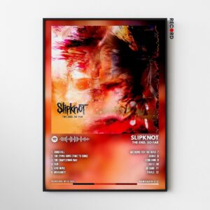 Slipknot 'The End, So Far' Album Poster