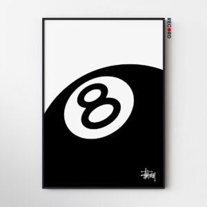 Stussy '8 Ball' Poster