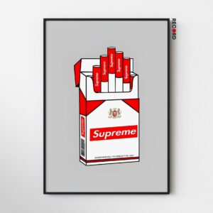 Supreme 'Smoking' Poster
