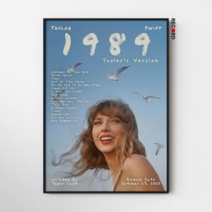 Taylor Swift '1989' Tracklist Poster