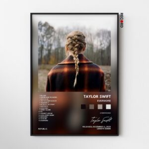Taylor Swift 'Evermore' Album Poster
