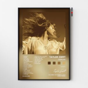 Taylor Swift 'Fearless' Album Poster