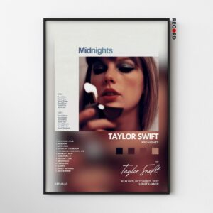 Taylor Swift 'Midnights' Album Poster