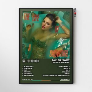 Taylor Swift 'The Life Of A Showgirl' Album Poster