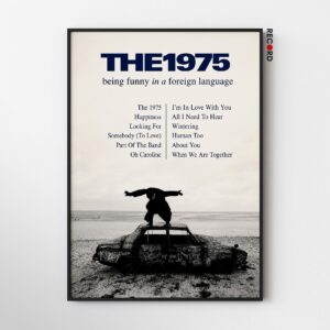 The 1975 'Being Funny In A Foreign Language' Tracklist Poster