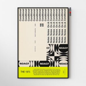 The 1975 'Notes on a Conditional Form' Poster