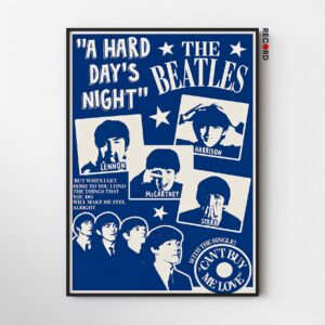 The Beatles 'A Hard Day's Night' Poster