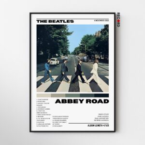 The Beatles 'Abbey Road' Album Poster