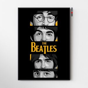 The Beatles 'Vector' Poster