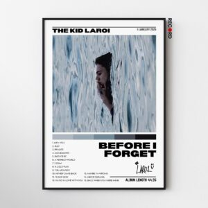 The Kid LAROI 'Before I Forget' Album Poster