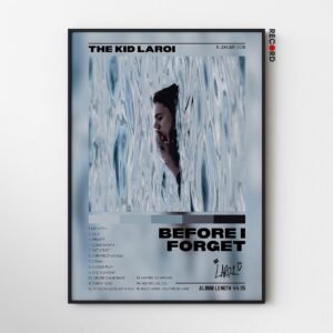 The Kid LAROI 'Before I Forget' Album Poster
