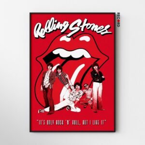 The Rolling Stones 'It's Only Rock 'N' Roll' Poster