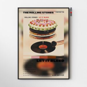 The Rolling Stones 'Let It Bleed' Album Poster