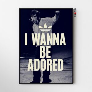 The Stone Roses x Adidas 'Adored' Poster