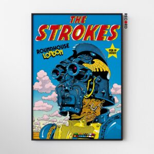 The Strokes 'Roundhouse' Poster