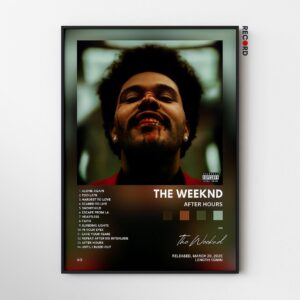 The Weeknd 'After Hours' Album Poster
