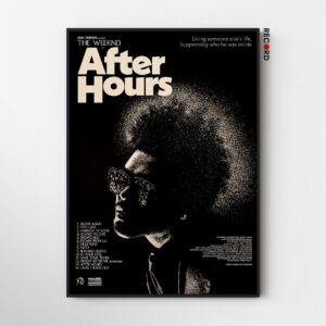 The Weeknd 'After Hours' Tracklist Poster