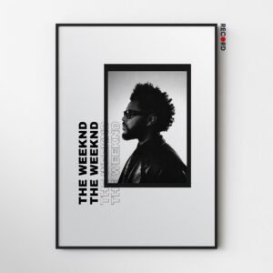 The Weeknd 'B&W' Poster