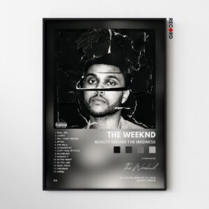 The Weeknd 'Beauty Behind The Madness' Album Poster