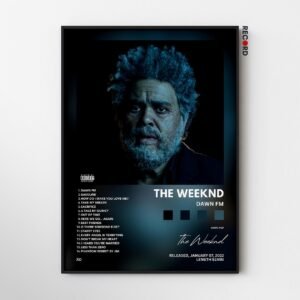 The Weeknd 'Dawn FM' Album Poster