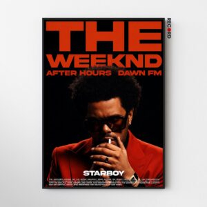 The Weeknd 'Discography' Poster