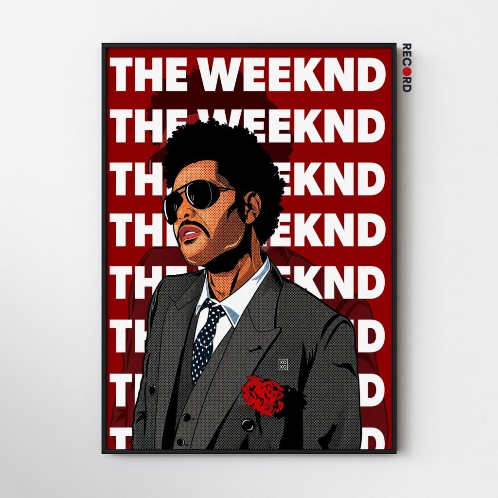 The Weeknd 'Graphic' Poster