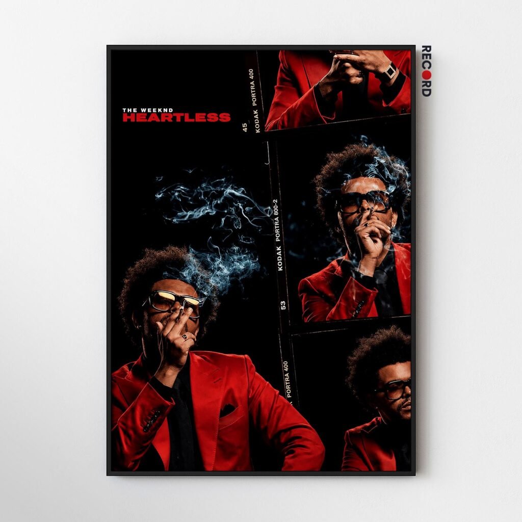 The Weeknd 'Heartless' Poster