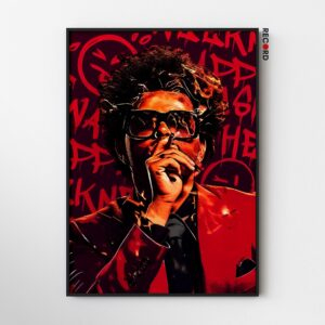 The Weeknd 'Smoke' Poster