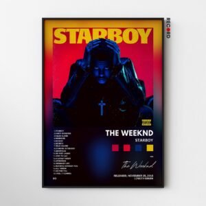 The Weeknd 'Starboy' Album Poster