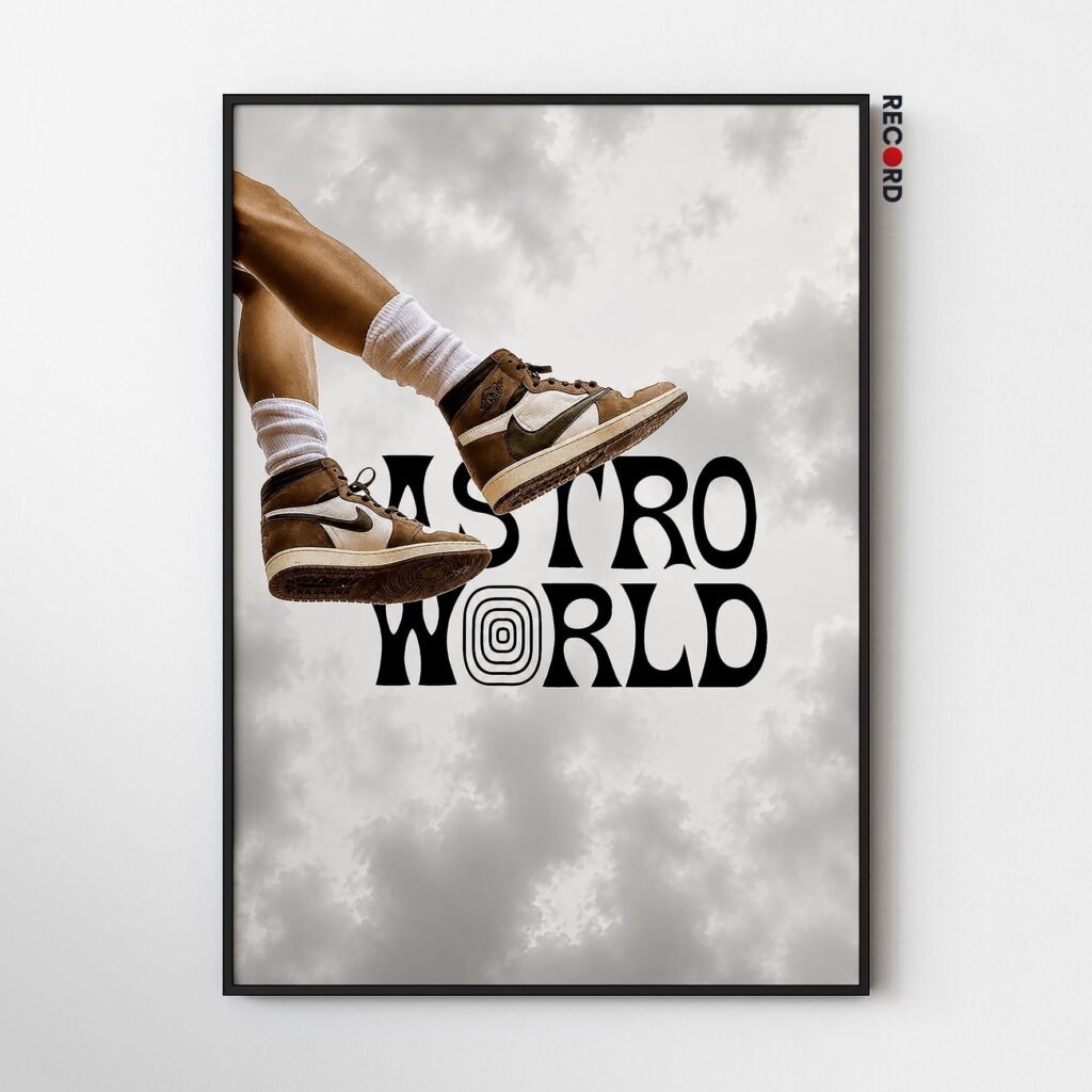Travis Scott 'Astroworld Sneaker' Poster